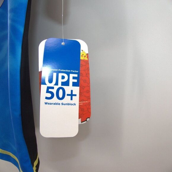 COPY - NWT Kids Rashguard Pokemon Poke Ball  Short Sleeve Size 4 - Picture 3 of 4